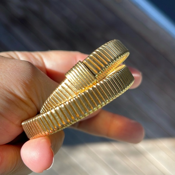 J. Crew Gold Coil Wrap Bracelet - Picture 7 of 14